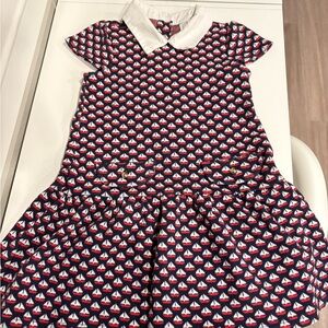 Janie and Jack Sailboat Print Dress